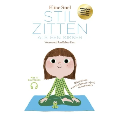 Image de Stilzitten als een kikker