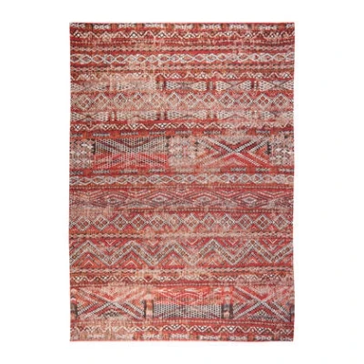 Afbeelding van Vloerkleed Louis de Poortere Antiquarian Kilim Fez Red 9115 maat 240 x 340 cm
