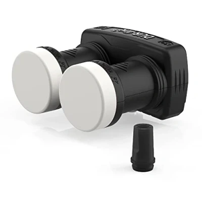 Afbeelding van DUR line Astra 19,2 E + Hotbird 13E 1 deelnemer &amp; 2 satellieten (MB6 US) Dual LNC met geïntegreerde DiSEqC Full HD, 4K, 8K, 3D weerbestendig celafscherming