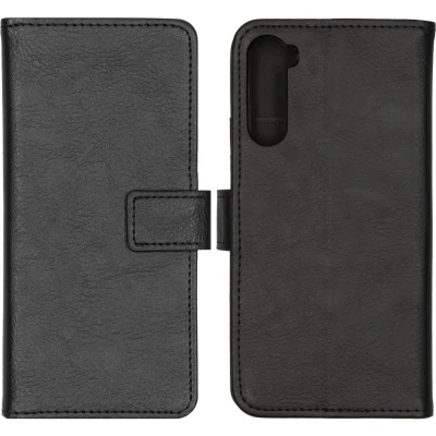 Afbeelding van iMoshion Hoesje Geschikt voor OnePlus Nord Met Pasjeshouder Luxe Bookcase Zwart