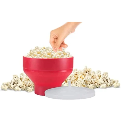 Afbeelding van Beper C106CAS002 Popcorn maker voor magnetron 2,5 liter rood