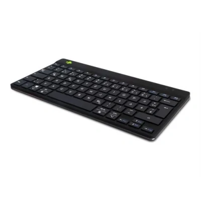 Image de R Go Clavier Ergonomique Compact break sans fil Bluetooth 5.0 QWERTZ Allemand noir