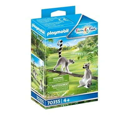 Afbeelding van PLAYMOBIL Family Fun Koppel ringstaartmaki&#039;s 70355