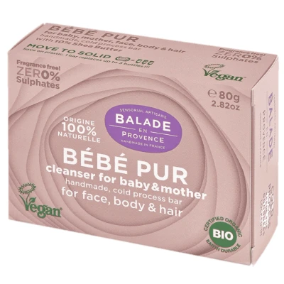 Afbeelding van Balade En Provence Bébé Pur Solid Cleanser 80g