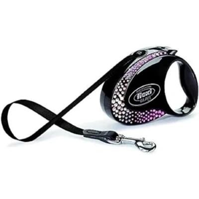Afbeelding van Flexi Glam Samenstelling (S, Hond, Loop), Kraag + Leiband