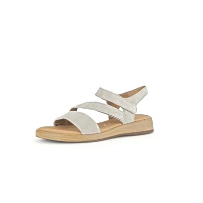 Afbeelding van Gabor Damessandalen met riempjes, sandalen voor dames, lichte extra breedte (G), Schelp 14
