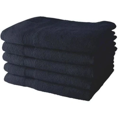 Image de Lot de 5 Draps Bain TODAY 70x130 cm 100% Coton Navy