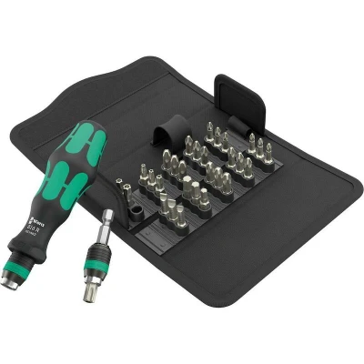 Afbeelding van Wera Kraftform Kompakt 70 Universal 05057113001 Bitset 32 delig Kruiskop Phillips, Pozidriv, Torx BO, Inbus, Plat