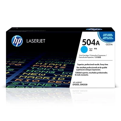 Afbeelding van HP 504A (CE251A) Toner Cyaan