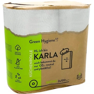 Afbeelding van KARLA Keukenrollen 100% recycled 3laags