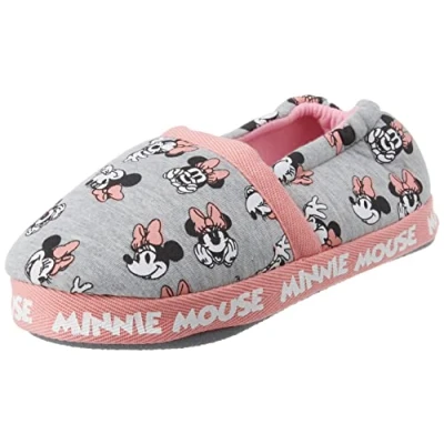 Afbeelding van Slippers Voor in Huis Minnie Mouse Lichtgrijs Schoenmaat 34 35