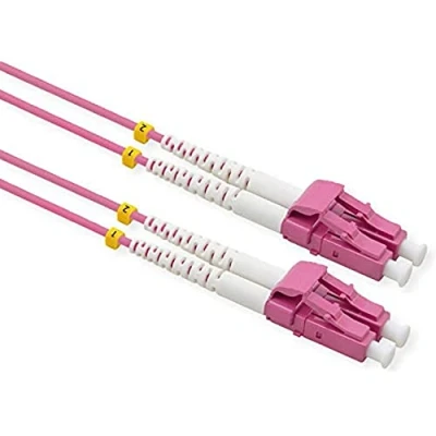 Afbeelding van VALUE F.O. Kabel 50/125µm OM4, LC/LC, low Loss connector , violet, 20 m