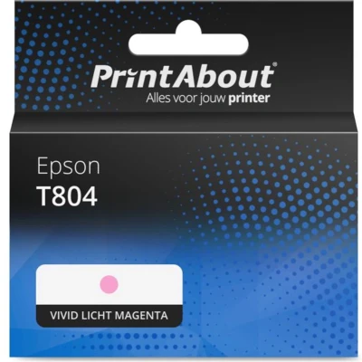 Afbeelding van Huismerk Epson T8046 Inktcartridge Vivid licht magenta