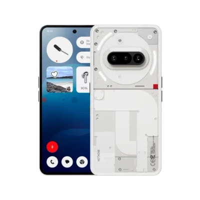 Image de Nothing Phone (3a) 128GB Blanc avec Yoin contrat 200 mn + 40000 Mo 4G+