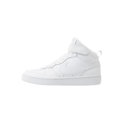 Afbeelding van Nike Sportswear Court Borough MID 2 Sneakers hoog voor kinderen, Maat: 35.5, White Leer en textiel