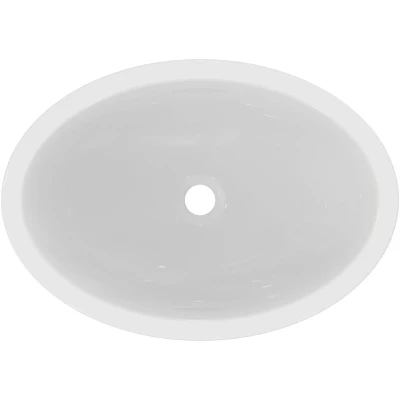 Afbeelding van Ideal Standard Strada O opbouwwastafel ovaal (60 x 42 cm) wit zonder