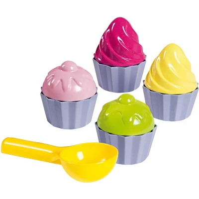 Afbeelding van Basic Strandset Cup Cake 9 Delig
