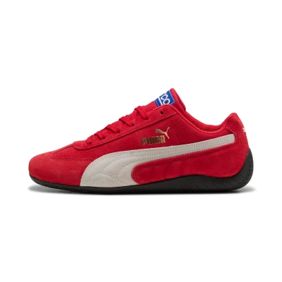 Afbeelding van Puma Speedcat OG Sparco Sneakers laag Ribbon red white, Heren, Maat: 37, white Veloursleer