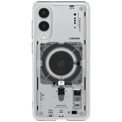 Afbeelding van Spigen Ultra Hybrid Neo One (MagFit) mobiele telefoon behuizingen 17 cm (6.7&quot;) Hoes Transparant