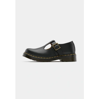 Afbeelding van Dr. Martens Polley Instappers, Dames, Maat: 36, Black Leer