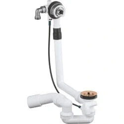 Afbeelding van GROHE Talentofill badvul , afvoer en overloopgarnituur Brushed Warm