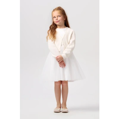 Afbeelding van Noppies Meisje Longsleeve Eureka Bright White 80
