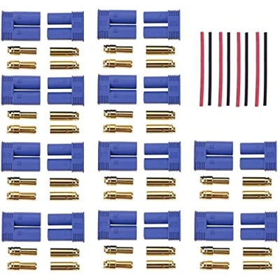Afbeelding van N/B EC5 Stekker Vrouwelijke Mannelijke Socket Ball Banaan Bullet met 8st 10cm Intrekbare Buis voor RC ESC LIPO Helikopter Batterij (10 Pair)