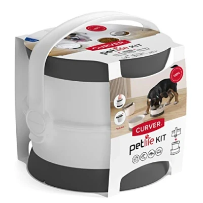 Afbeelding van Curver honden kom Pet Food Traveklit 17 x 19 18 cm