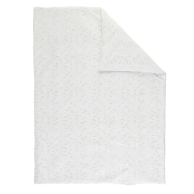 Afbeelding van Nattou FLO, ERNEST &amp; OLI Dekentje 100 cm Wit