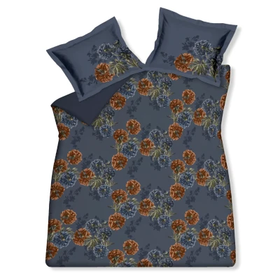 Afbeelding van Vandyck Dekbedovertrek Midnight Hour Blue 200x200 Blauw