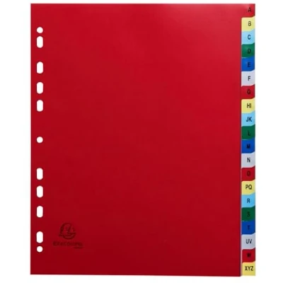 Afbeelding van Exacompta 90E 20x Intercalaires A Z A4