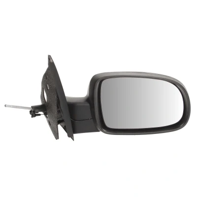 Afbeelding van Buitenspiegel Tyc 325 0027 rechts Met grondlaag Instellen: kabel, Bol vormig OPEL: Corsa C Hatchback