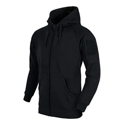 Afbeelding van Helikon Tex Urban Tactical Hoodie Lite Full Zip Grijs, zwart.