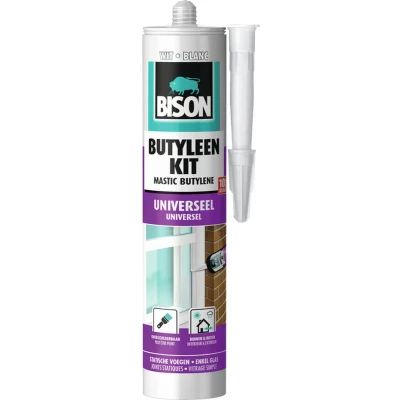 Afbeelding van Bison Butyleenkit Wit 310 ml
