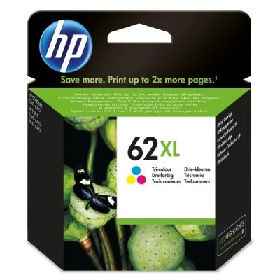 Image de HP 62xl Cyan magenta jaune