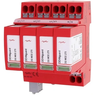 Afbeelding van DEHN 942405 Typ 2 DG MP TNS 275 FM Overspanningsafleider Overspanningsbeveiliging voor: Verdeelkast 20 kA 1 stuk(s)