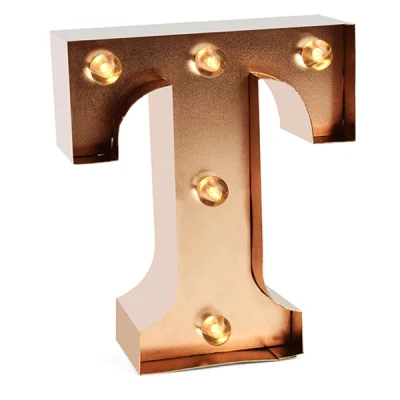 Afbeelding van Nachtlampje lichtletter T Legami
