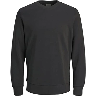 Afbeelding van JACK &amp; JONES Male Pull en tricot classique, Gris (Raven/Reg Fit), XS