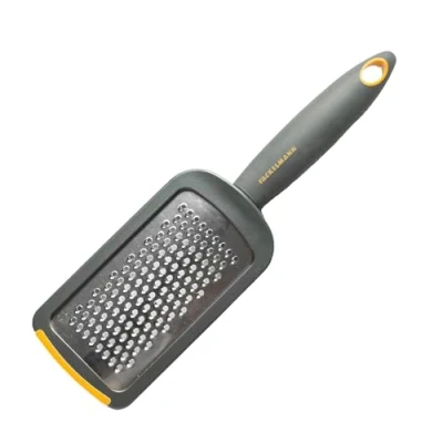 Afbeelding van Fackelmann 25244 Soft handrasp roestvrij staal/PP/TPR grijs/oranje/zilver, 25 cm