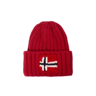 Afbeelding van Napapijri Semiury Muts, Heren, Maat: One Size, Red goji