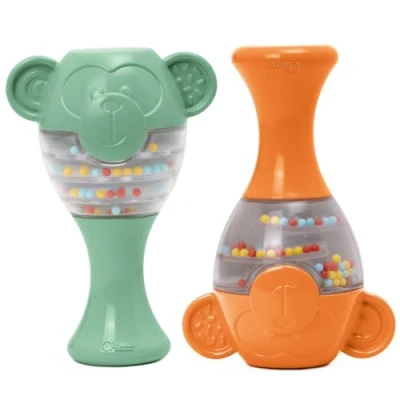 Afbeelding van Chicco Kleine Aapjes Maracas