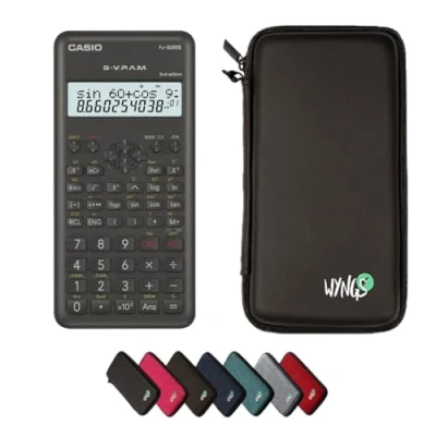 Afbeelding van CALCUSO Basispakket zwart met Rekenmachine Casio fx 82 MS 2nd edition