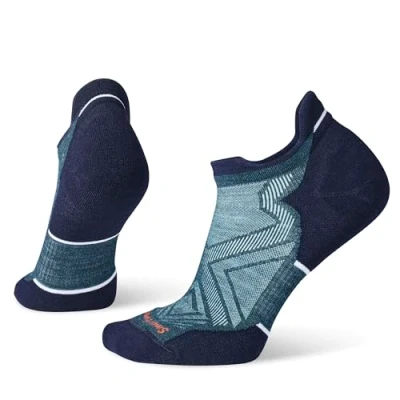 Afbeelding van Smartwool RUN Targeted Cushion LOW Ankle Sportsokken, Dames, Maat: 38 41, Twilight blue