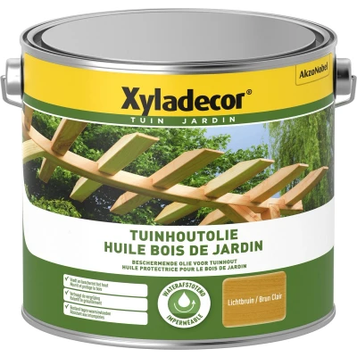 Afbeelding van Xyladecor tuinhoutolie lichtbruin 2,5L