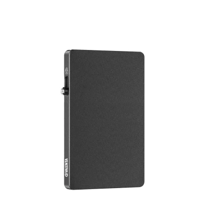 Afbeelding van Valenta Aluminium Pasjeshouder 7 Pasjes Dark Grey