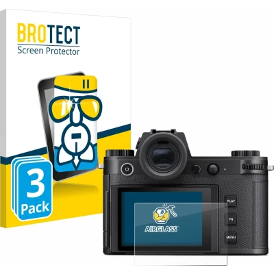 Afbeelding van BROTECT Screenprotector voor Leica SL3 Folie Beschermfolie Beschermglas transparant (3 Stuks)