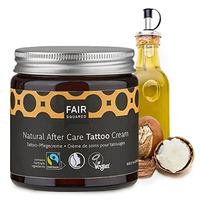 Afbeelding van Fair Squared Vegan Natural After Care Tattoo Cream 100 ml Cosmetics vochtinbrengende crème Trade &amp; Fresh zonder parabenen