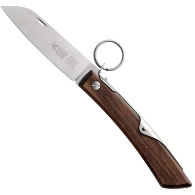 Afbeelding van Robert Herder IBEX 80 Zakmes Carbonstaal Walnoothout handvat Ratchet Lock