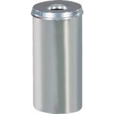Afbeelding van Papierbak vlamdovend 50 liter rvs