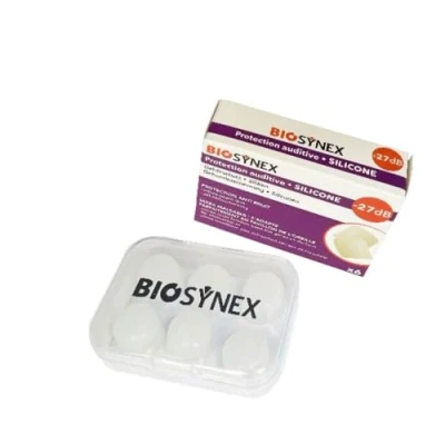 Afbeelding van Biosynex Transparante Silicone Gehoorbescherming 3 Paar